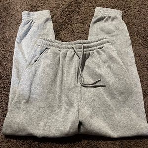 shein grey sweat joggers